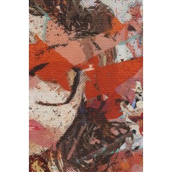 Duvar Örtüsü Güzel Kadın Kaliteli Kanvas Duvar Halısı