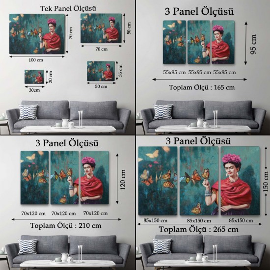 Ünlü Ressam Ve Kelebekler Kanvas Tablo ( TEK PARÇA ) Ünlü Ressam Ve Kelebekler Kanvas Tablo ( TEK PARÇA )