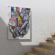 Banksy Tarzı Kanvas Duvar Sanatı, Graffiti El Duvar Posteri Kanvas Tablo Banksy Tarzı Kanvas Duvar Sanatı, Graffiti El Duvar Posteri Kanvas Tablo