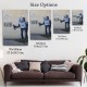 Banksy Graffiti Yapan Robot Kanvas Tablo Banksy Graffiti Yapan Robot Kanvas Tablo