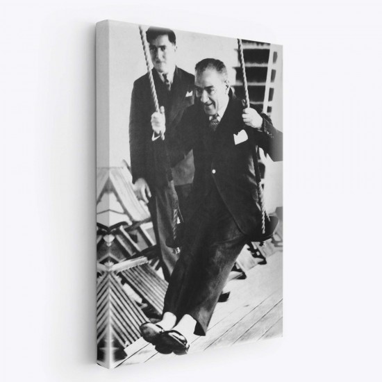 Atatürk Portre Tablosu Mustafa Kemal Atatürk Dikdörtgen Dekoratif Kanvas Tablo Atatürk Portre Tablosu Mustafa Kemal Atatürk Dikdörtgen Dekoratif Kanvas Tablo