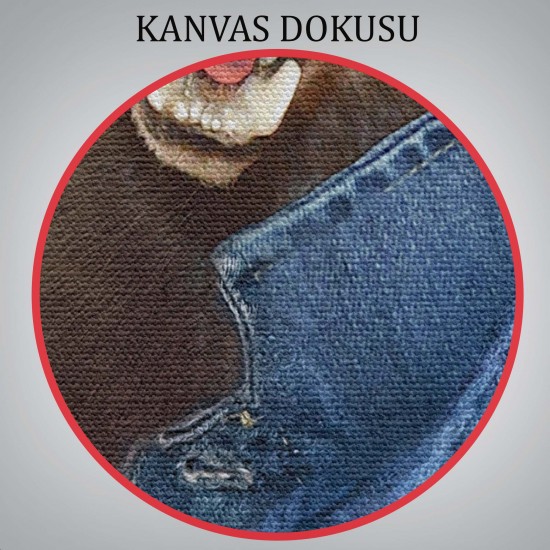 Simsar Kafalı İnsan Kanvas Tablo Simsar Kafalı İnsan Kanvas Tablo