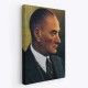 Atatürk Portre Tablosu Mustafa Kemal Atatürk Dikdörtgen Dekoratif Kanvas Tablo Atatürk Portre Tablosu Mustafa Kemal Atatürk Dikdörtgen Dekoratif Kanvas Tablo